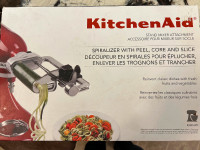 KitchenAid Spiralizer, Peel, Core and Slice