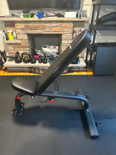 XM Fitness Adjustable FID Bench (Flat/Incline/Decline), View more