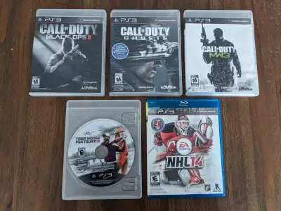 Lot de 5 jeux pour PlayStation 3 (PS3), View more