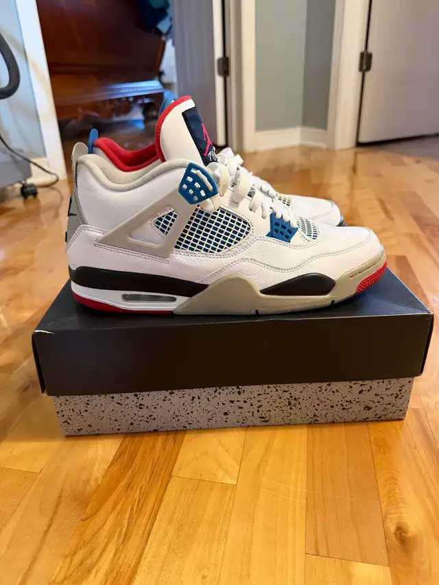 Jordan 4 Retro “What The” (2019) in Men's Shoes in Laval / North Shore - Image 4