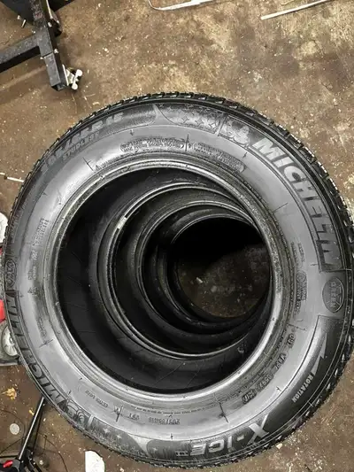 Selling Four Michelin X Ice 205/65R15 Garage Kept No Longer Have A Vehicle That Can Use Them Good Fo...