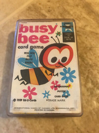Vintage Busy Bee Card Game (1959) Edu-Cards