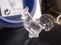 Swarovski Crystal Figurine - " Zodiac Rooster " - #7693NR010 -