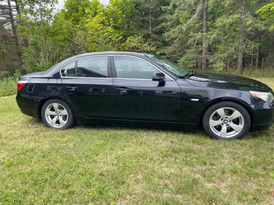 2006 BMW 525I. 357000 km. Inspected to Sept. 2027. New front and rear rotors & pads; new oil change....