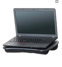 Mind Reader Portable Laptop Lap Desk with Handle, Built-in