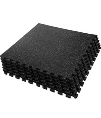 SUPERJARE Gym Flooring for Home Gym - 0.4” - Lot of 6 Tiles