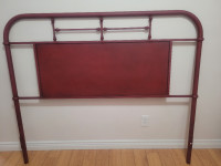 Red Iron Queen Size Bedframe