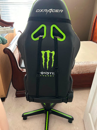 DCR ACER Monster Energy  Video Gaming  Chair.  Mint