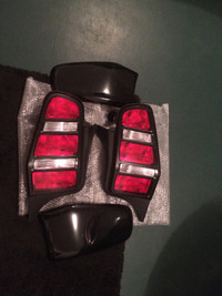 2010  Mustang GT tail light lens with smoked covers