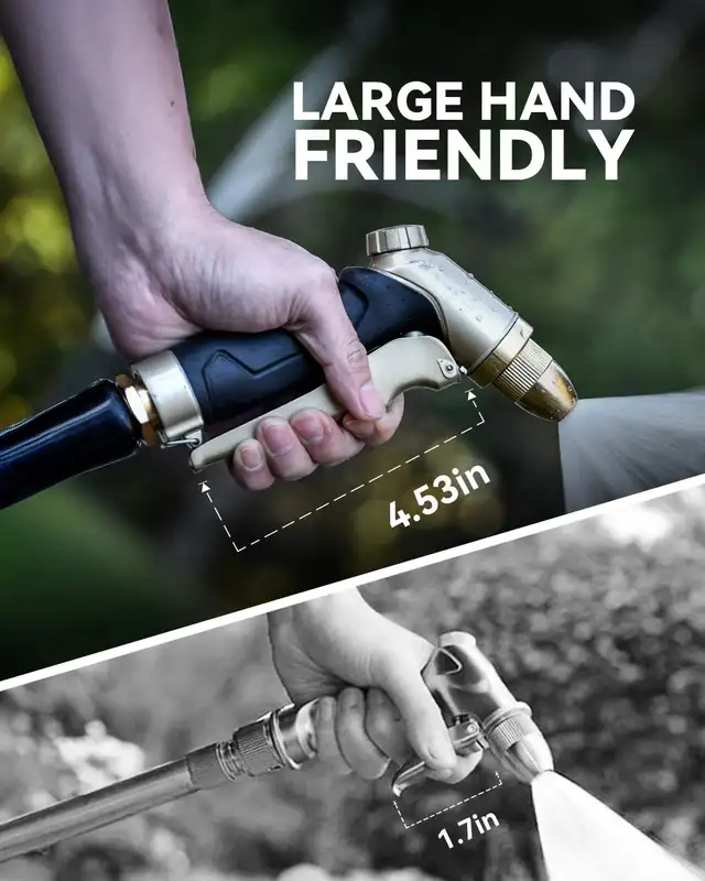 Metal Hose Nozzle Sprayer High Pressure Waterproof Garden Spraye in Outdoor Tools & Storage in Oshawa / Durham Region - Image 5