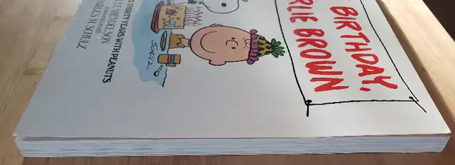 PEANUTS BOOK - HAPPY BIRTHDAY CHARLIE BROWN - 1980 - LIKE NEW ! in Children & Young Adult in Laval / North Shore - Image 7