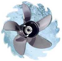 Stainless Steel 5 blade propeller for Mercury / Yamaha motor