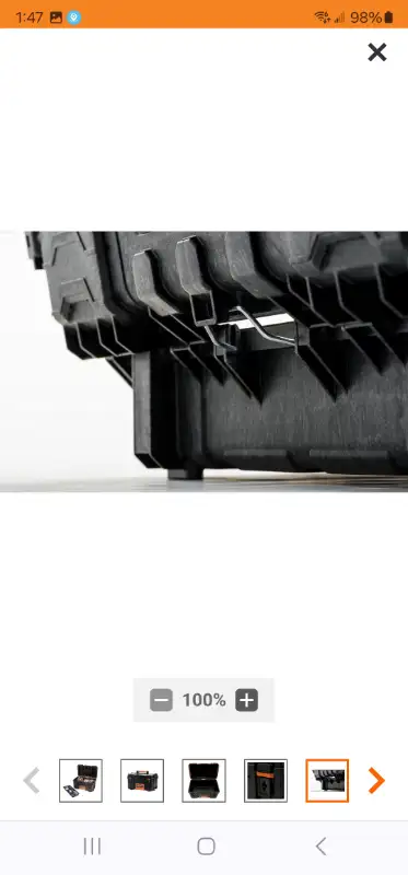 RIDGID Packout 22" Medium Parts Organizer Pro Waterproof ToteNew in Tool Storage & Benches in Windsor Region - Image 11