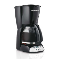 12 Cup Programmable Coffee Maker for Cone Filters