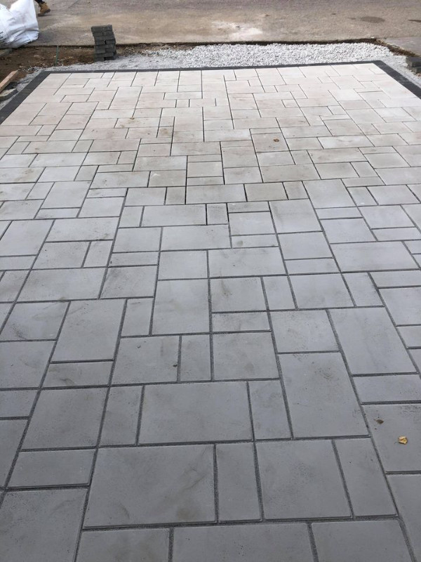 paver stones installation, driveway paving,interlock 647 4002021 in Patio & Garden Furniture in Mississauga / Peel Region - Image 4