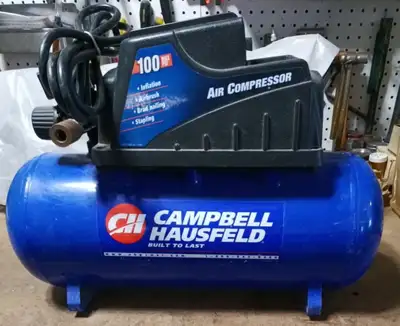 Neat. Sweet. Petite. Use for brad nailer, airbrush, inflation.