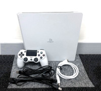 500GB PS4 Slim WHITE ⎮ Low    Firmware 9.00  ⎮ Jailbreakable