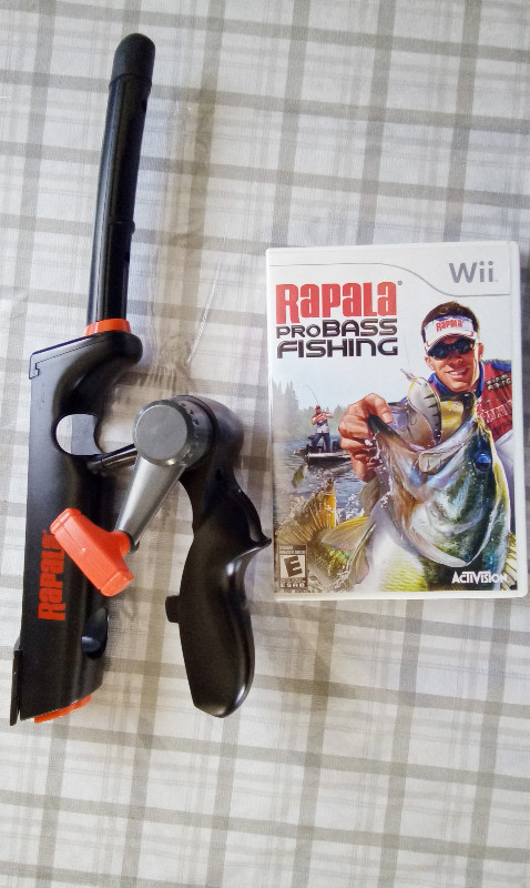 Rapala Pro Bass Fishing with Rod "Price reduced $50" dans Nintendo Wii U  à Ottawa