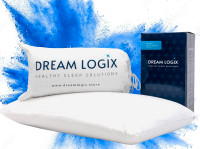 SOLD - Dream Logix Premium Natural Latex Pillow - Soft, 28"×16"