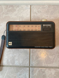 Short wave, FM, AM retro radio