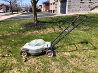 18” electric mulching lawn mower