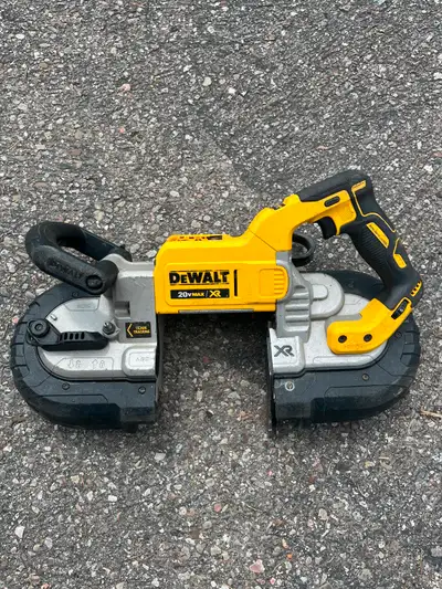 DeWalt 20v cordless bandsaw. Model DCS374. Battery not included. Only $300. Pickup at Cawthra and Du...