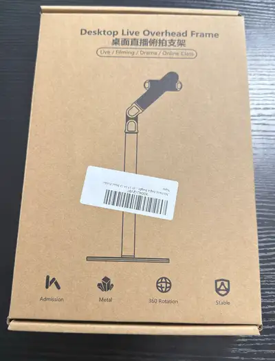 Adjustable Phone Holder Clamp with Weighted Metal Base, View more