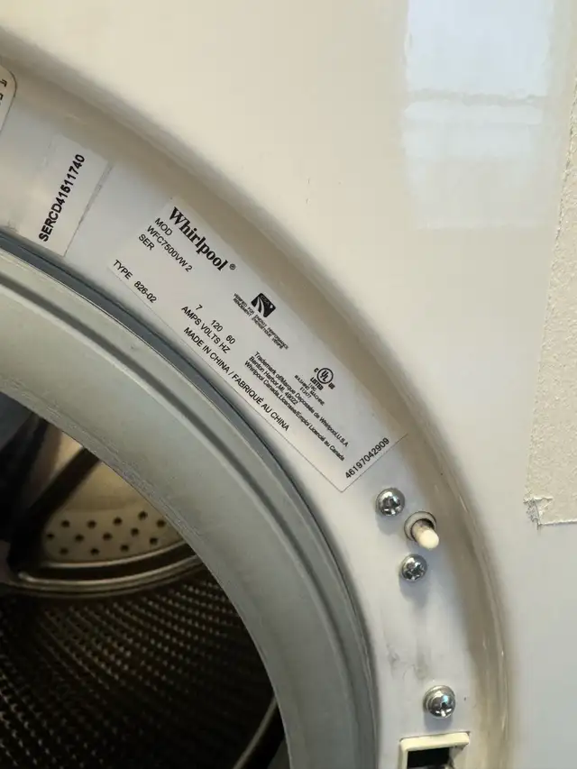 Used Whirlpool Stacked Washer and Dryer for Sale in Washers & Dryers in City of Toronto - Image 8