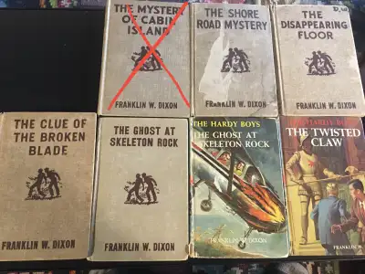 Vintage Hardy Boys Books, View more