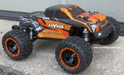 NEW 1/16 SCALE RADIO CONTROL RAVAGE PRO RC RACE TRUCK BRUSHLESS ELECTRIC RTR - Top-of-the-line 1/16...
