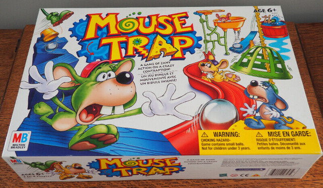 Milton Bradley Mouse Trap Game in Arts & Collectibles in St. Albert