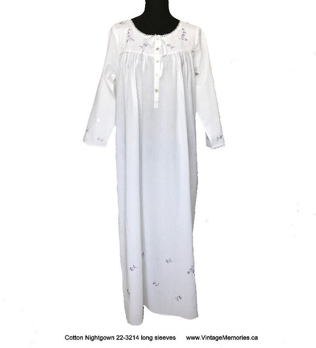 Brand new loose fitting and cosy 100% cotton night gown On Sale in Arts & Collectibles in Hamilton