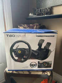 Thrustmaster T80 Ferrari 488 GTB gaming steering wheel & pedals