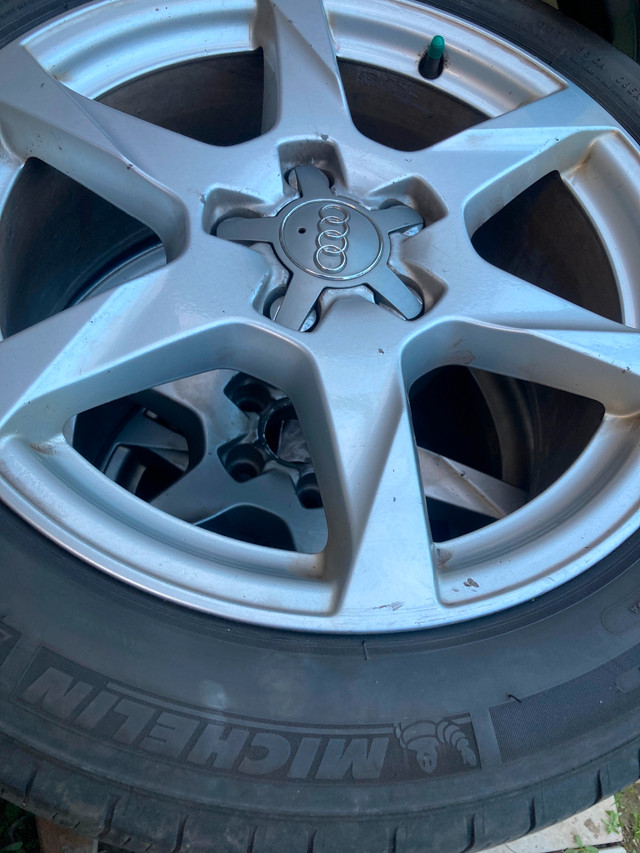 Audi a3 Michelin tires rims in Tires & Rims in Markham / York Region - Image 2
