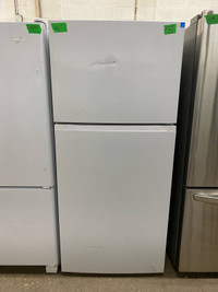  White fridge two door