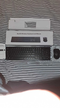 Wireless back-lit keyboard and mouse combo