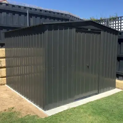 8ft x 11ft Metal Shed – Strong, Rust-Resistant, Easy Assembly, View more