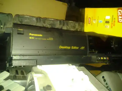 Panasonic AG-1980 P Desktop Editor Pro Commercial VHS VCR Record, View more