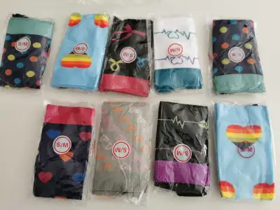 9 Pairs of Womens Socks S/M New Fun Designs, View more