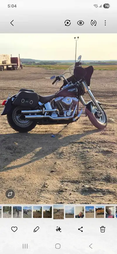 Very well looked after as a harley should be. Clean, comfortable, fast. I've owned this bike 8 years...