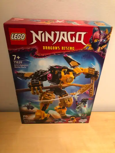 LEGO Ninjago set 71839 Arin's Spinjitzu Battle Mech, View more