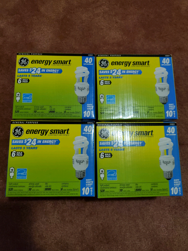 CFL, Halogen light bulbs, new and like new in Indoor Lighting & Fans in Mississauga / Peel Region - Image 7