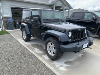 2015 Jeep Wrangler with tow package