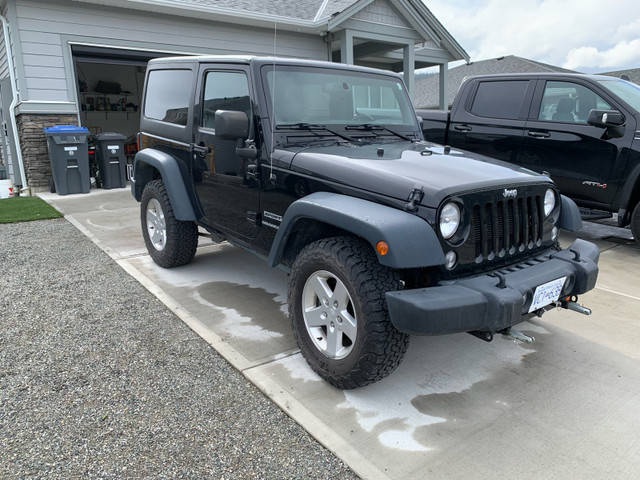 2015 Jeep Wrangler with tow package in Cars & Trucks in Vernon