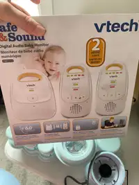 vtech new in box  doible pack monitor 
