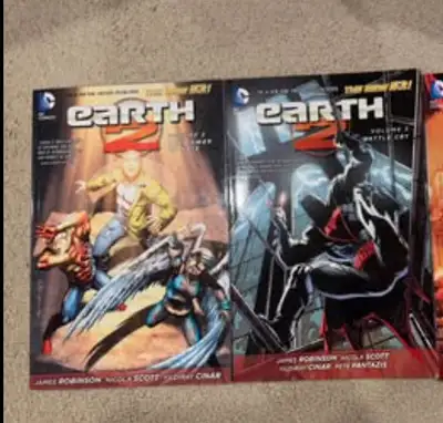 Earth 2 (the new 52! DC Comics) vol. 2 and 3 trade paperbacks, View more