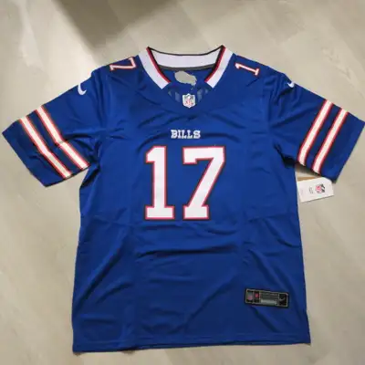 Josh Allen Buffalo Bills Jersey (M) $75 Patrick Mahomes Kansas City Chiefs Jersey (L) $75 Please fee...