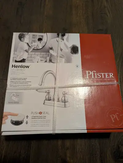 New Pfister Henlow Lavatory/ Bathroom Faucet, View more