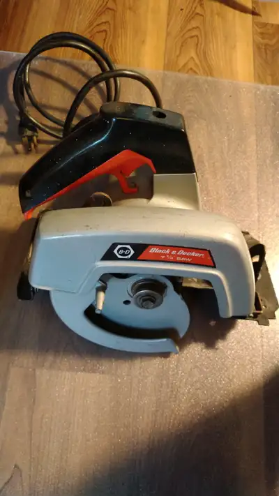 Black & Decker 7-1/4" Saw, View more