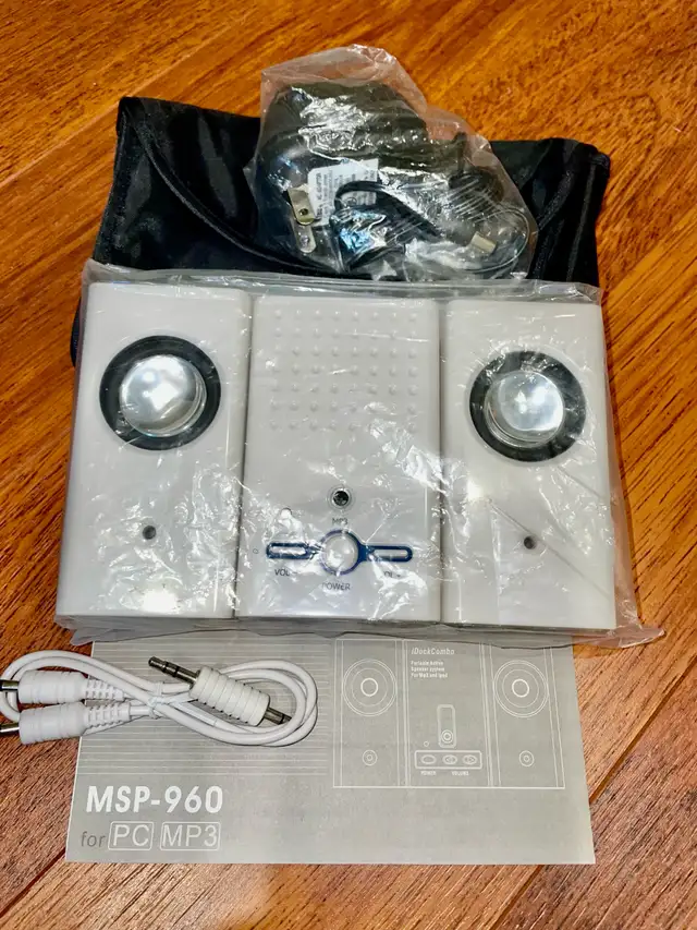 Kami MSP-960 iDock Active Speaker System for PC & MP3 in Speakers, Headsets & Mics in Mississauga / Peel Region - Image 2